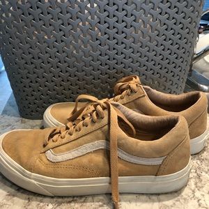 Tan suede Vans
